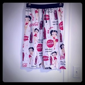 Betty boop Capri pajama bottoms